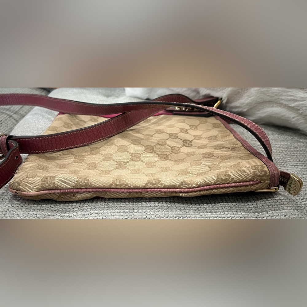 Gucci Monogram Web Jolicoeur Messenger  Crossbody Bag - Picture 8 of 11